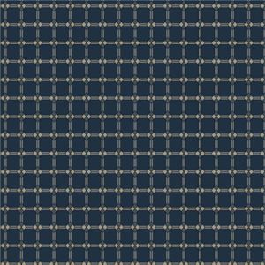 Nouveau fabric: Diamond Stripe, Navy | 