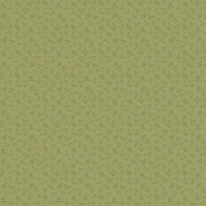 Rainbow Sampler fabric: Flower Toss Olive (per 1/4 metre) | 