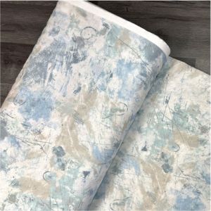 108" Quilt Back Fabric: Paint Blue | 