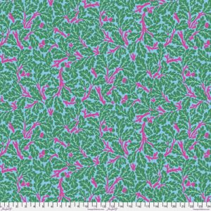 Kaffe Fassett x Morris & Co Fabric: Oak Turquoise | 