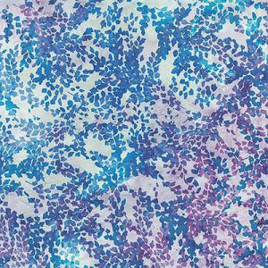 Bali Handpaints Fabric: Foliage Opal (per 1/4 metre) | 