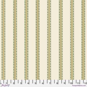 William Morris Emery Walker Fabric: Pinstripe Twiningvine | 