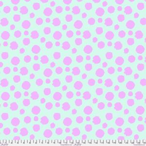 Tula Pink Tabby Road Minky fabric: Fur Ball Technomint | 