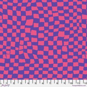 Kaffe Fassett Collective Gameboard fabric Purple | 