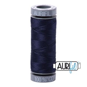 Aurifil 28 Weight Cotton Thread 2785 Very Dark Navy | 