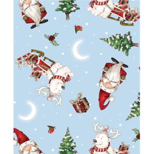 Driving Gnome For Christmas Santa's Sleigh (per 1/4 metre) | 