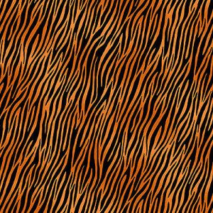 Jewel Tones Animal Prints fabric: Zebra Rust (per 1/4  metre) | 