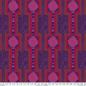 Anna Maria Horner Brave fabric: Labyrinth Ruby per 1/4 metre) | 