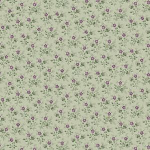 Vivienne fabric: Mint Posies | 