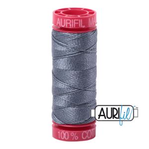 Aurifil 12 Cotton Thread 1246 Dark Grey | 