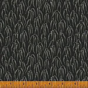 Eliza fabric: Wisteria Black (per 1/4 metre) | 