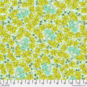 Tula Pink Besties Fabric: Chubby Cheeks, Clover | 