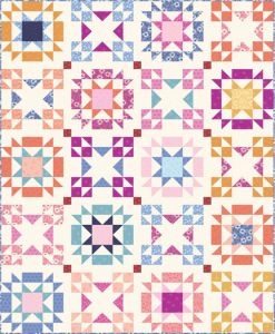 Stitched in Stars Quilt kit Pre Order | 