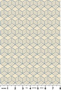 Hajime fabric: Hex Geo | 