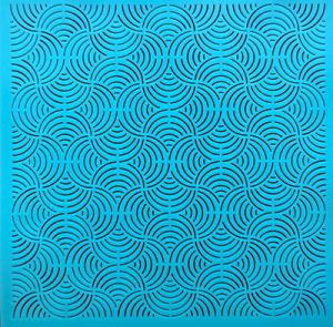 Quilt Stencil  12' Swirls Background | 