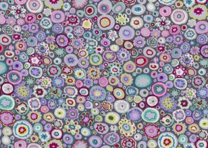 Kaffe Fassett Fabric Paperweight Grey (per 1/4 metre) | 