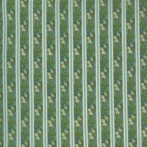 Flea Market Fresh Fabric: Handmade Stripes Aqua (per 1/4 metre) | 