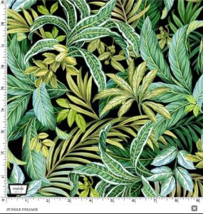 Dinosaurs Dinosaurs fabric: Jungle Foliage | 