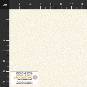 Neutral Notes Fabric: Tiny Flowers Cream (per 1/4 metre) | 