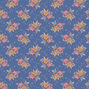 Tilda fabric: Creating Memories Summer Frida Blue | 