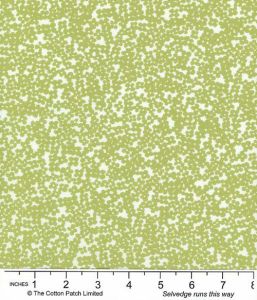 Juliette fabric, Tiny Floral, Light Green | 