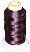 InvisaFil Thread: 100wt 2 ply Polyester 2500m Spool Deepest Burgundy | 