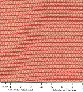 Classic Coordinates Fabric: Fine Diagonal Stripe Deep Pink (per 1/4 metre) | 