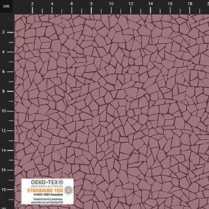 Quilters Coordinates fabric: Cracks Mauve (per 1/4 metre) | 