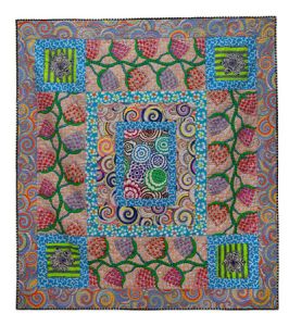 Kaffe Fassett Deco Floral Pastel Quilt Kit | 