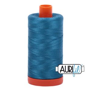 Aurifil 50 Thread Medium Teal 1125 | 