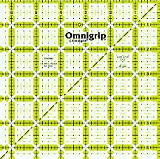 Omnigrip 6.5" x 6.5" Non Slip Patchwork Ruler | 