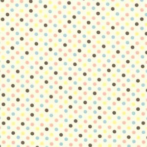 Colour Basic Polka Dots: Medium Spots Pastel (per 1/4 metre) | 