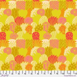 Anna Maria Horner Brave fabric: Scales Mango (per 1/4 metre) | 