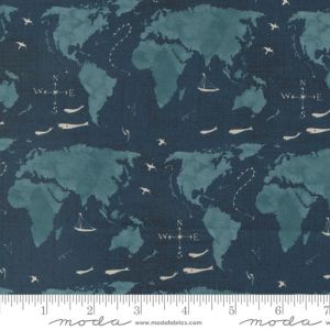 Longshore fabric: Seafarers Way, Night | 