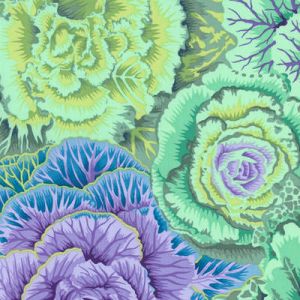 Philip Jacobs Fabric Brassica Green (per 1/4 metre) | 