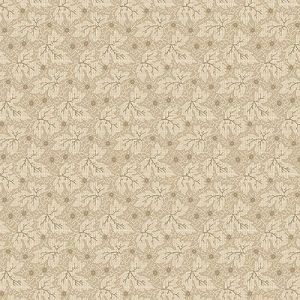 Memories fabric: Tonal Leaves Tan (per 1/4 metre) | 