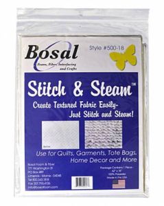 Bosal Stitch and Steam Fabric Texturiser | 