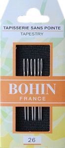 Bohin Tapestry Needles Size 26 x 6 | 