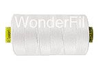 Spagetti Thread: 12wt 3 ply 100% Cotton. 400m Spool White | 