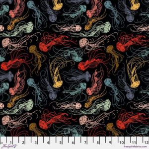 Mariana fabric: Jellyfish Jamboree (per 1/4 metre) | 