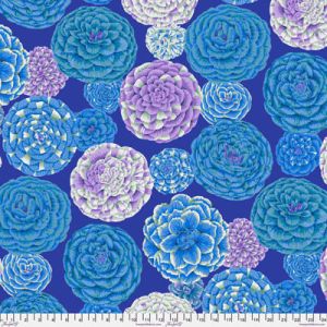 Kaffe Fassett Collective Japonica fabric Blue | 