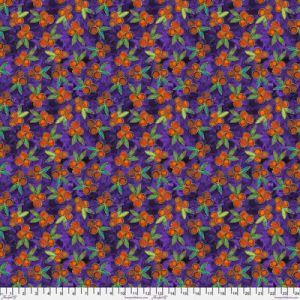 Garden Delight Fabric: Berries Purple (per 1/4 metre) | 