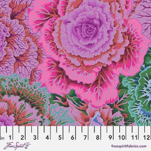 Kaffe Fassett Collective Fabric: Brassica Magenta (per 1/4 metre) | 