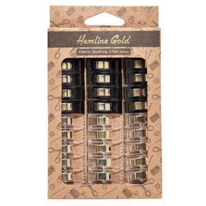 Hemline Gold Quilters Clips | 