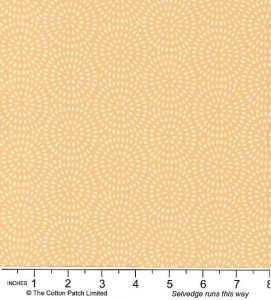 Classic Coordinates Fabric: Dash Circles Natural (per 1/4 metre) | 