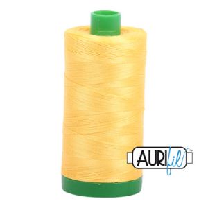 Aurifil 40 Cotton Thread 1135 Pale Yellow | 