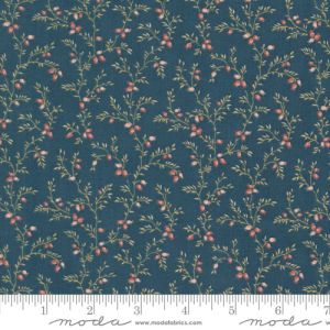 Sandalwood fabric: Liana, Indigo | 