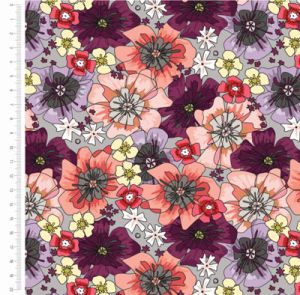 A Field of Memories fabric: Lilians Garden (per 1/4 metre) | 