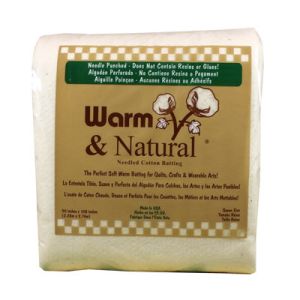 Warm and Natural Wadding Cotton. Queen 90in x 108in | 