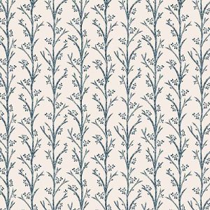 Willow Fabric: Blooming Branches Ivory (per 1/4 metre) | 